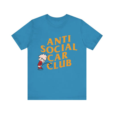 Antisocial Car Club Car theme Tee