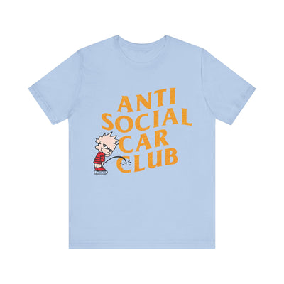 Antisocial Car Club Car theme Tee