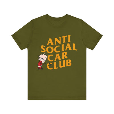 Antisocial Car Club Car theme Tee