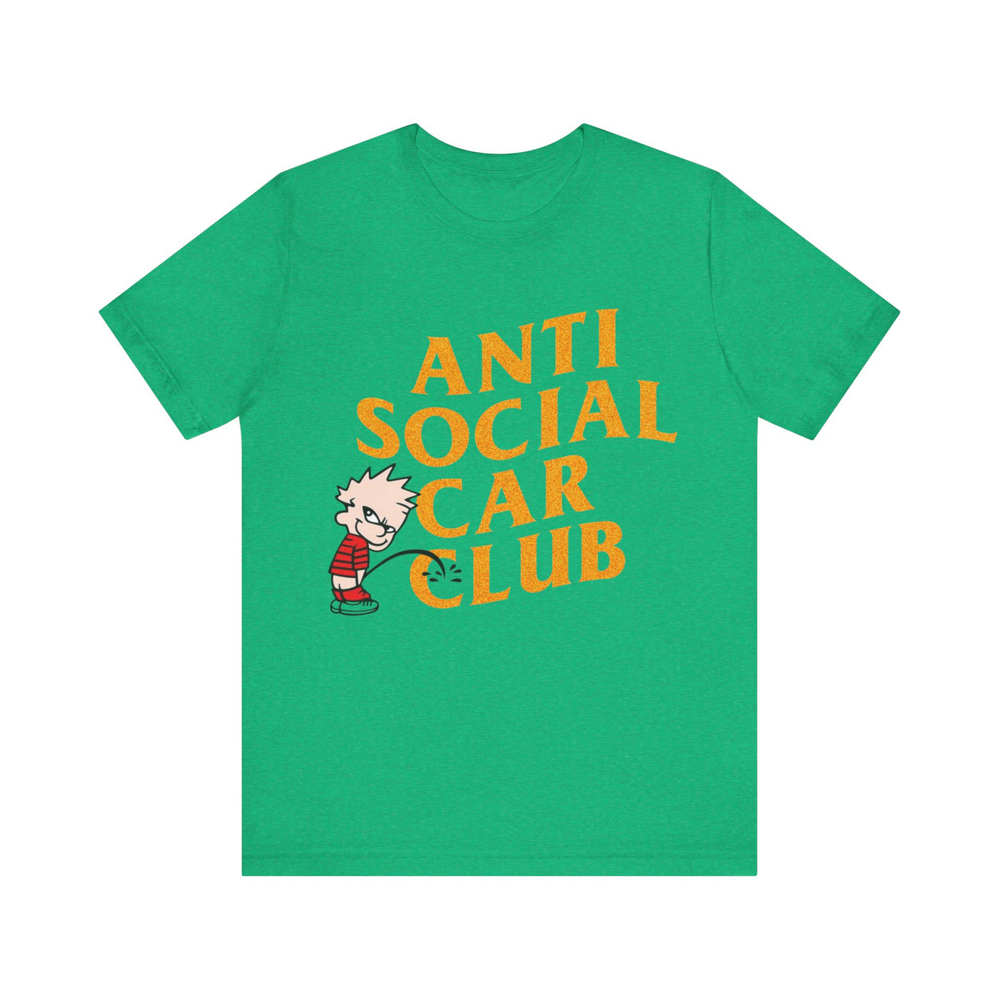 Antisocial Car Club Car theme Tee