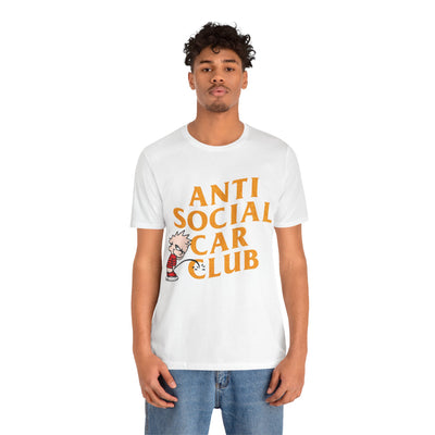 Antisocial Car Club Car theme Tee