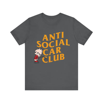 Antisocial Car Club Car theme Tee