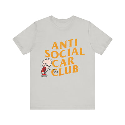 Antisocial Car Club Car theme Tee