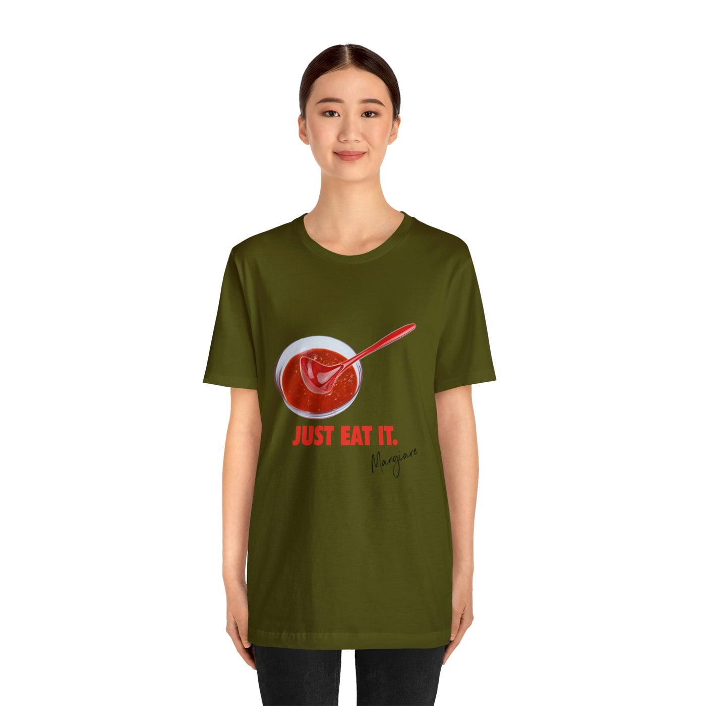 Just Eat It Italian theme T shirt