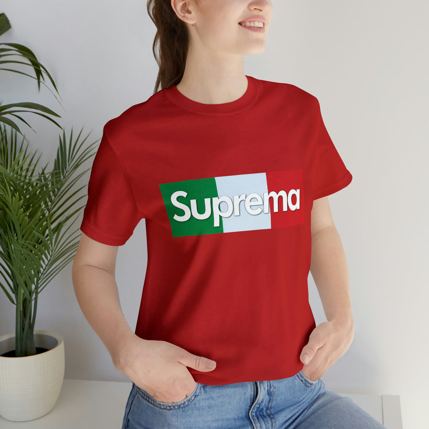Suprema Italian theme T shirt
