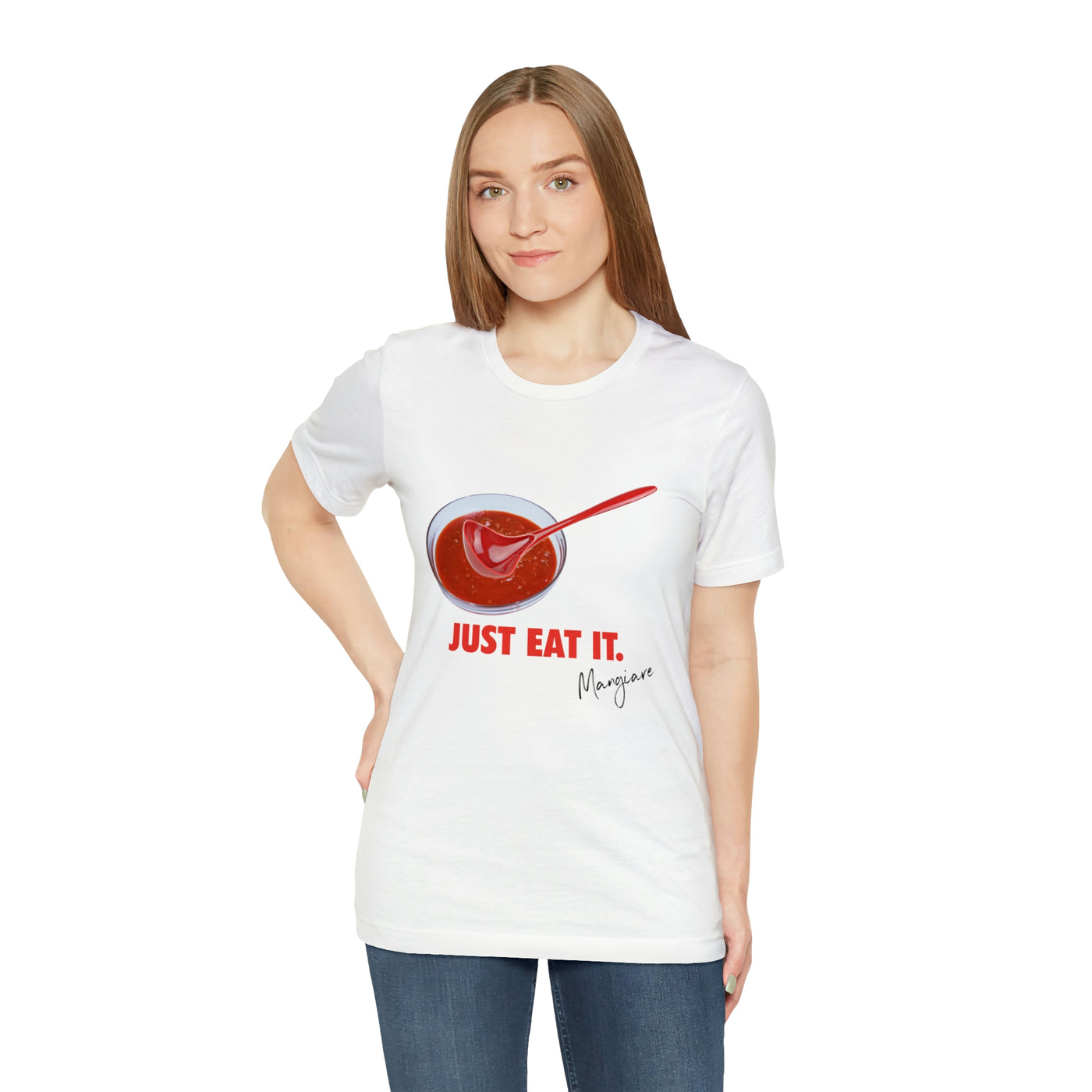 Just Eat It Italian theme T shirt