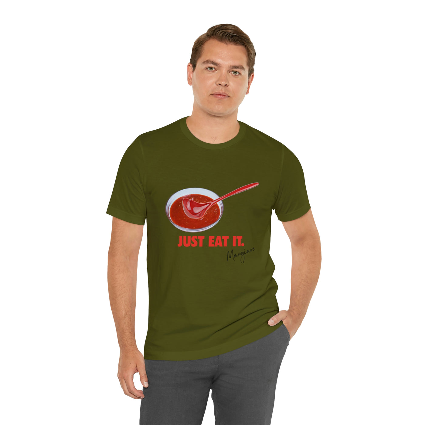 Just Eat It Italian theme T shirt
