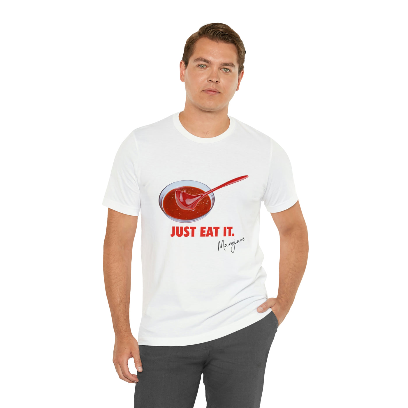 Just Eat It Italian theme T shirt