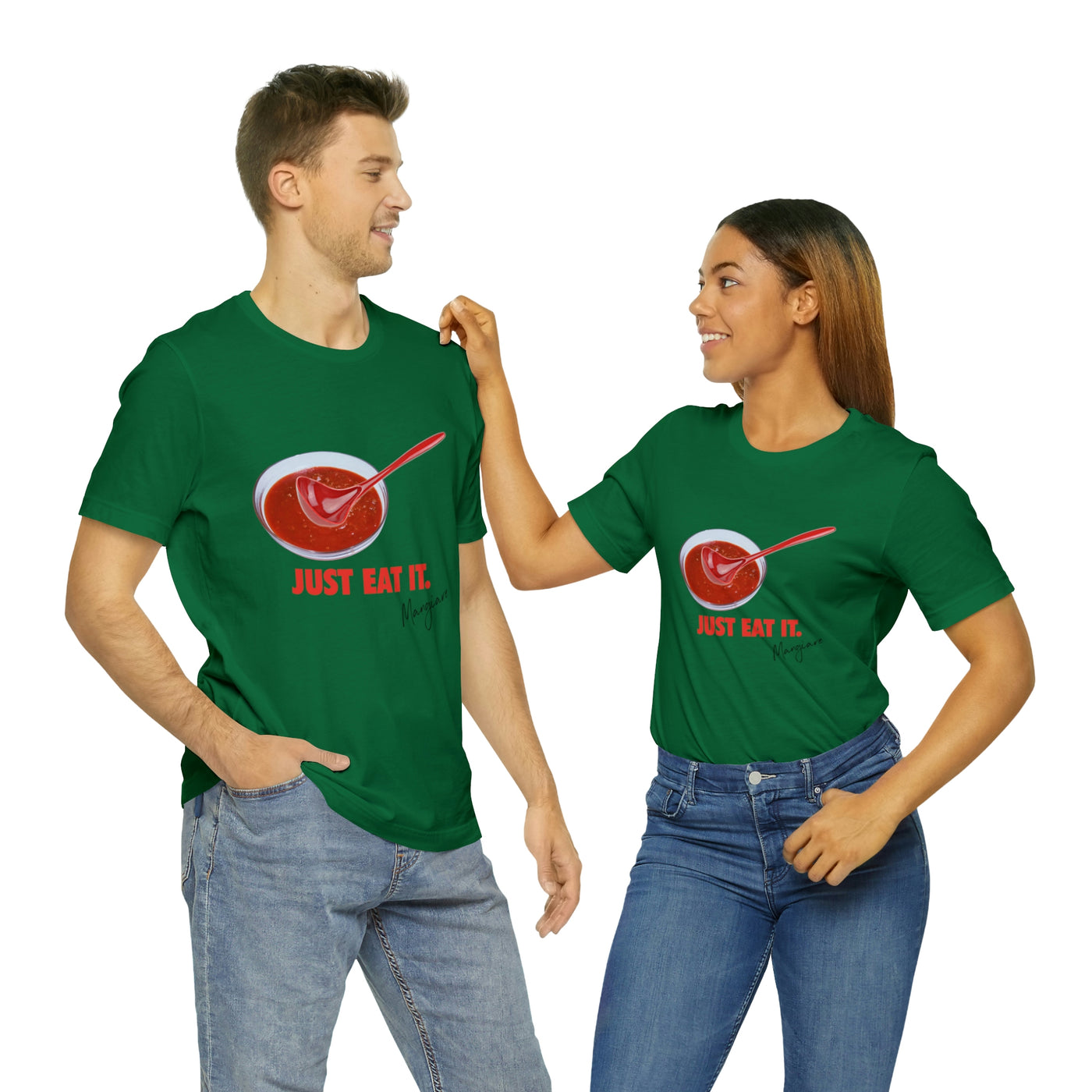 Just Eat It Italian theme T shirt