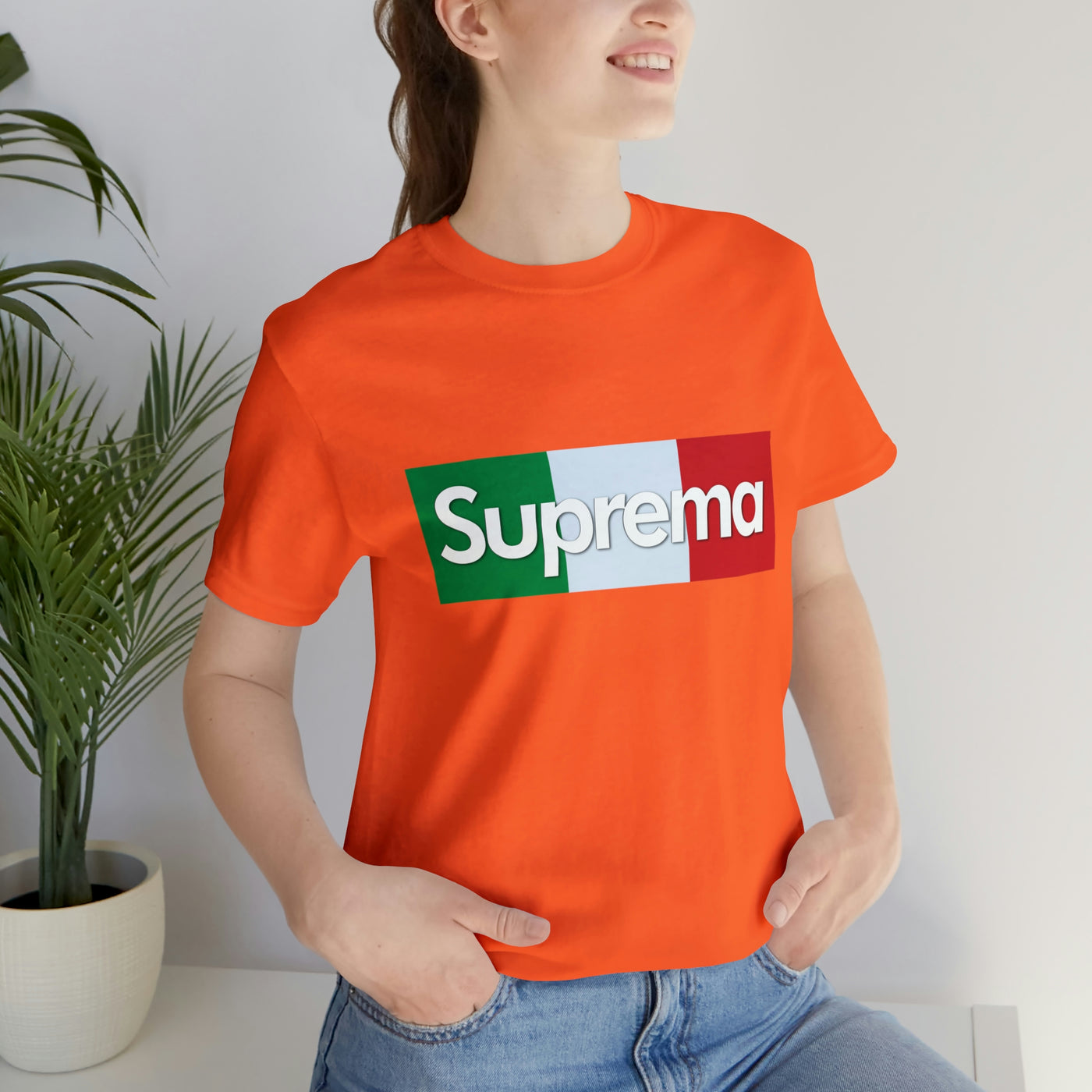Suprema Italian theme T shirt