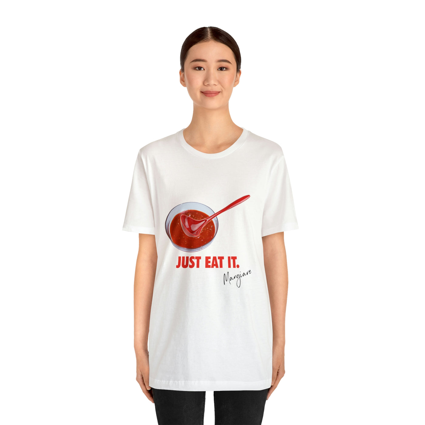 Just Eat It Italian theme T shirt