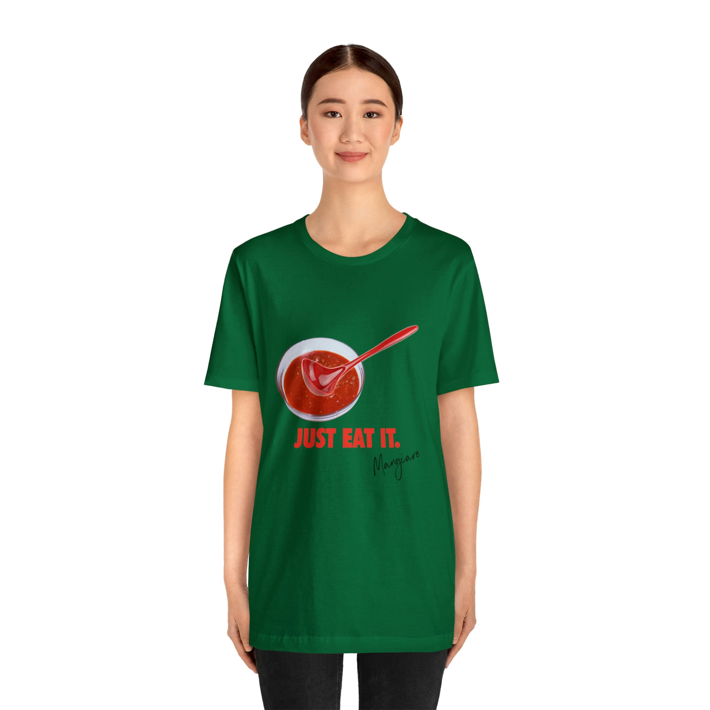 Just Eat It Italian theme T shirt