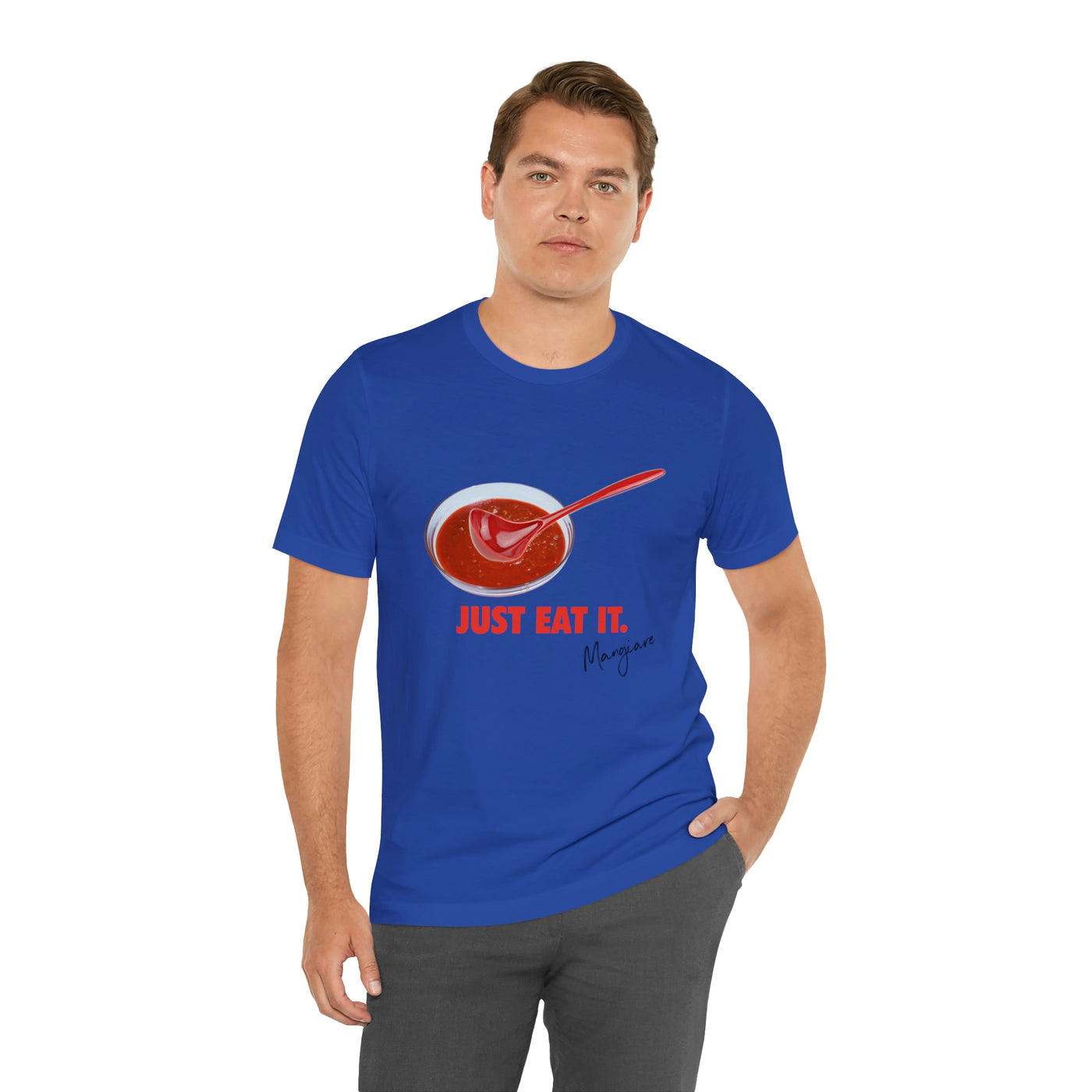 Just Eat It Italian theme T shirt