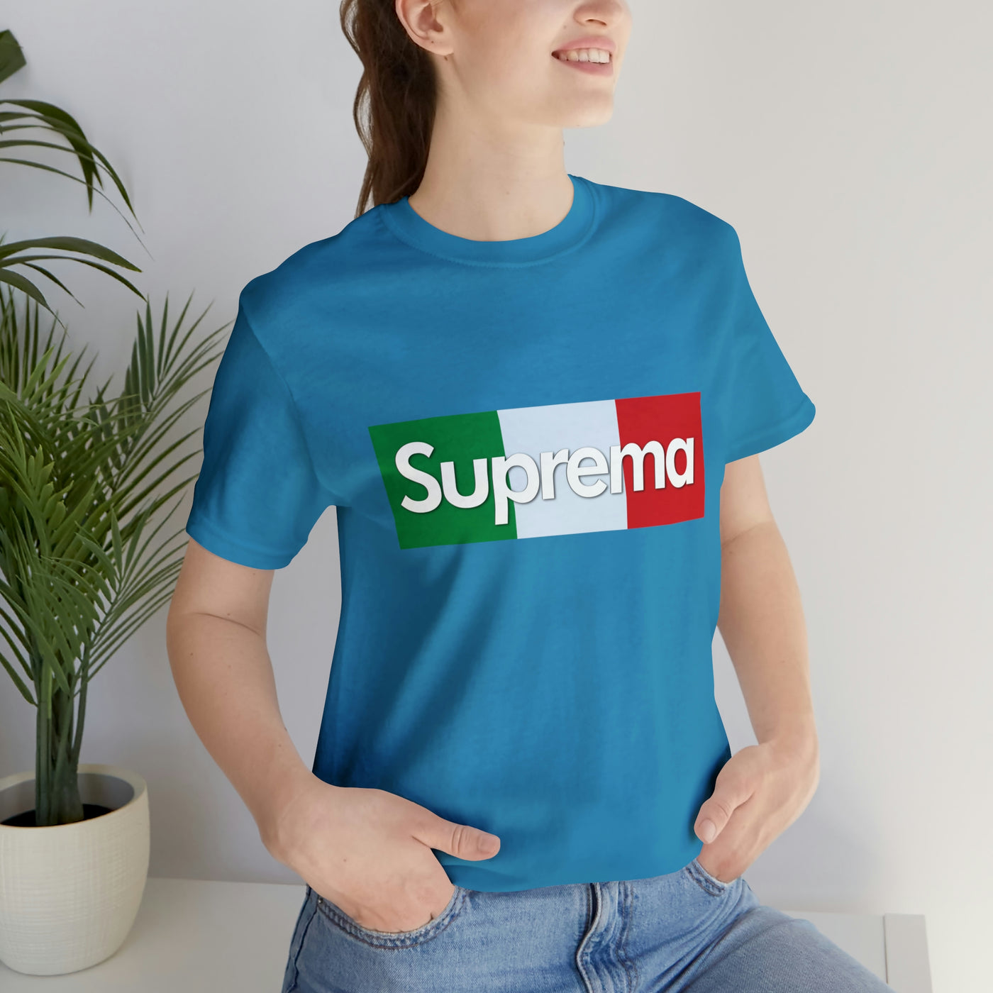 Suprema Italian theme T shirt