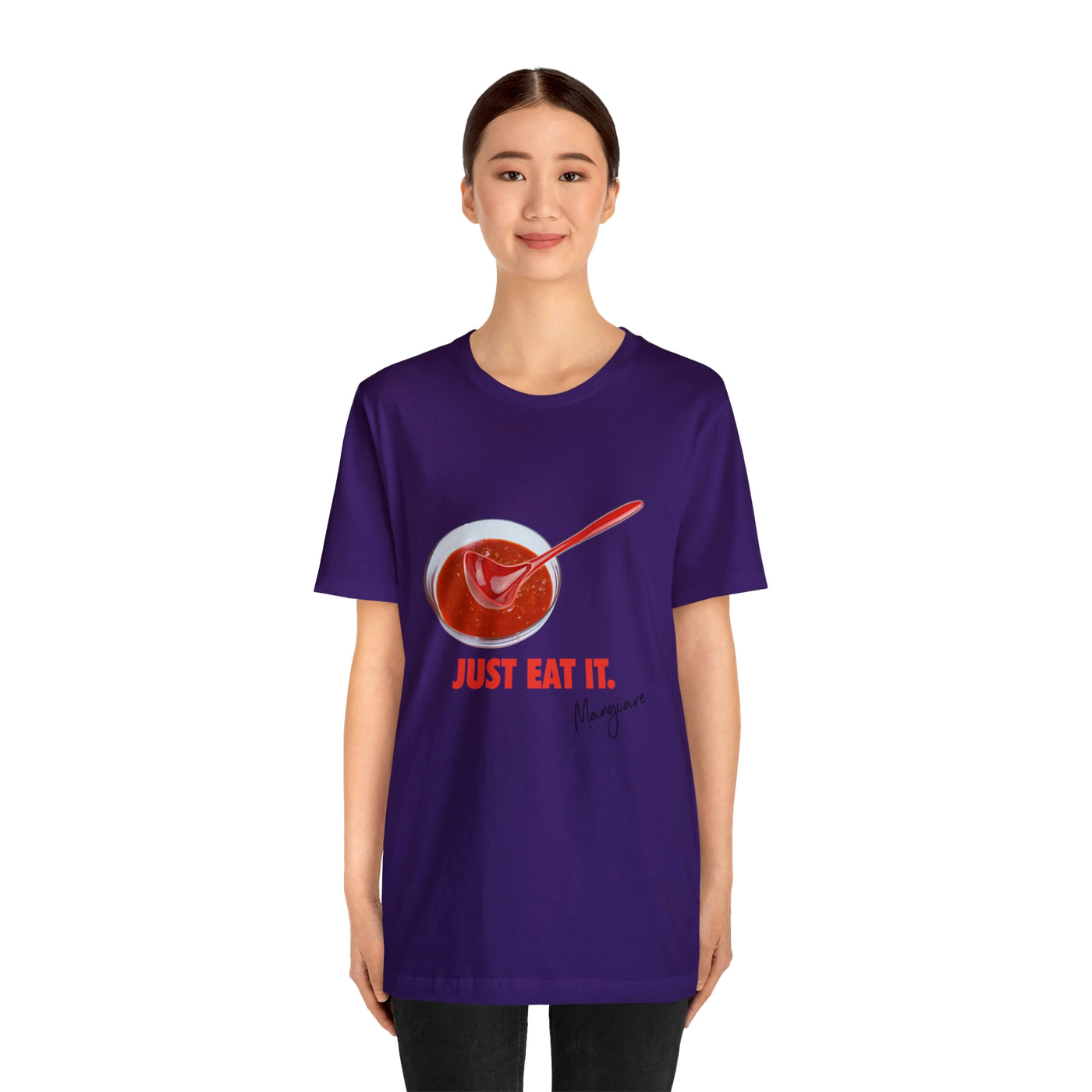 Just Eat It Italian theme T shirt