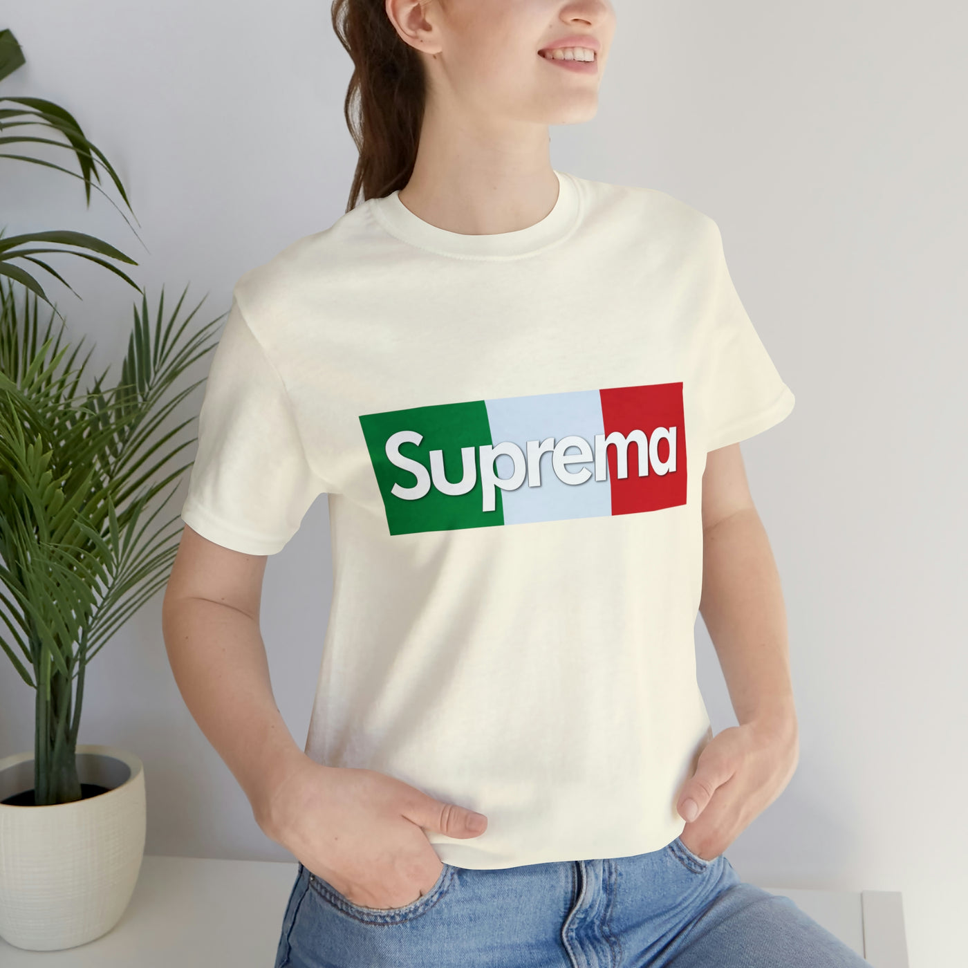 Suprema Italian theme T shirt