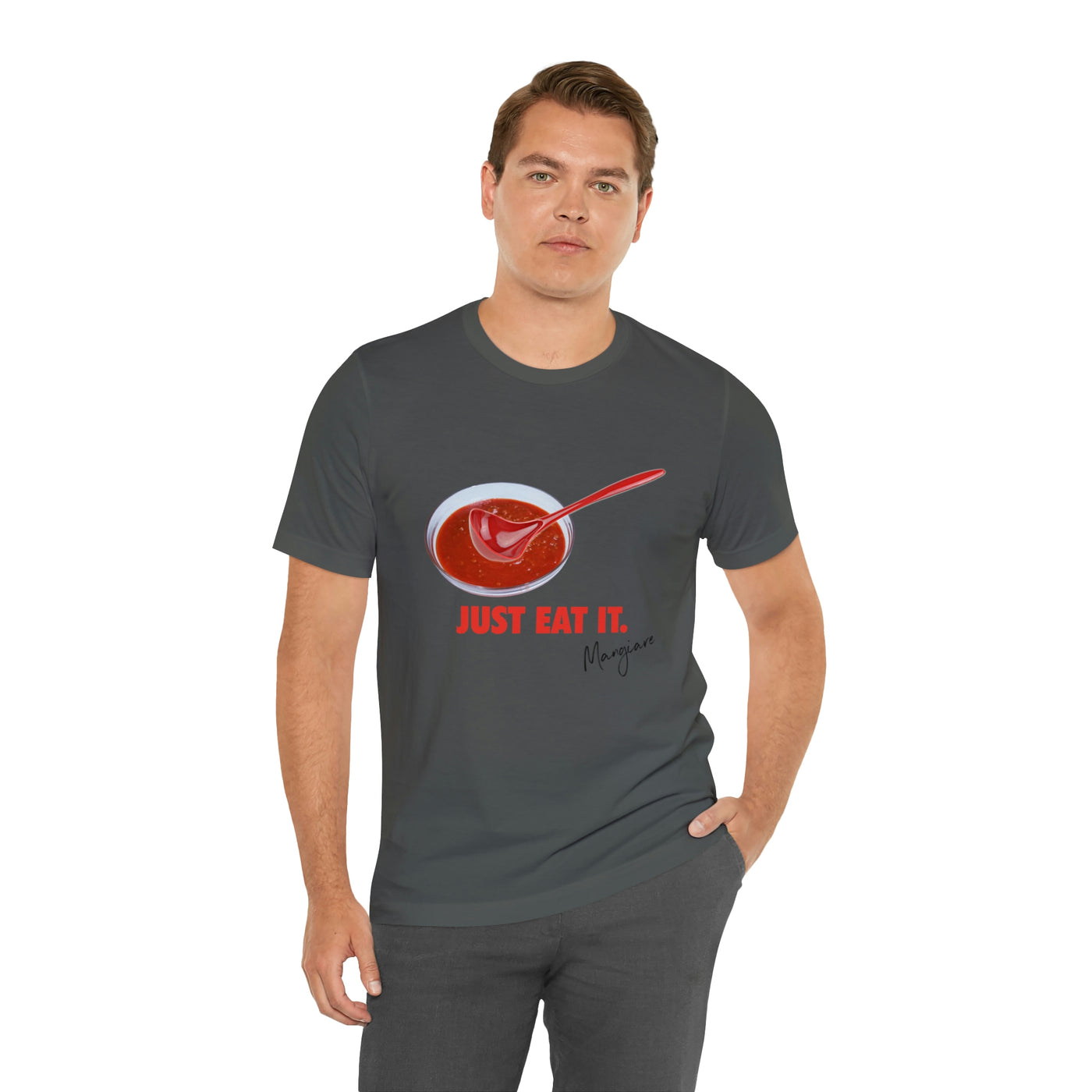 Just Eat It Italian theme T shirt