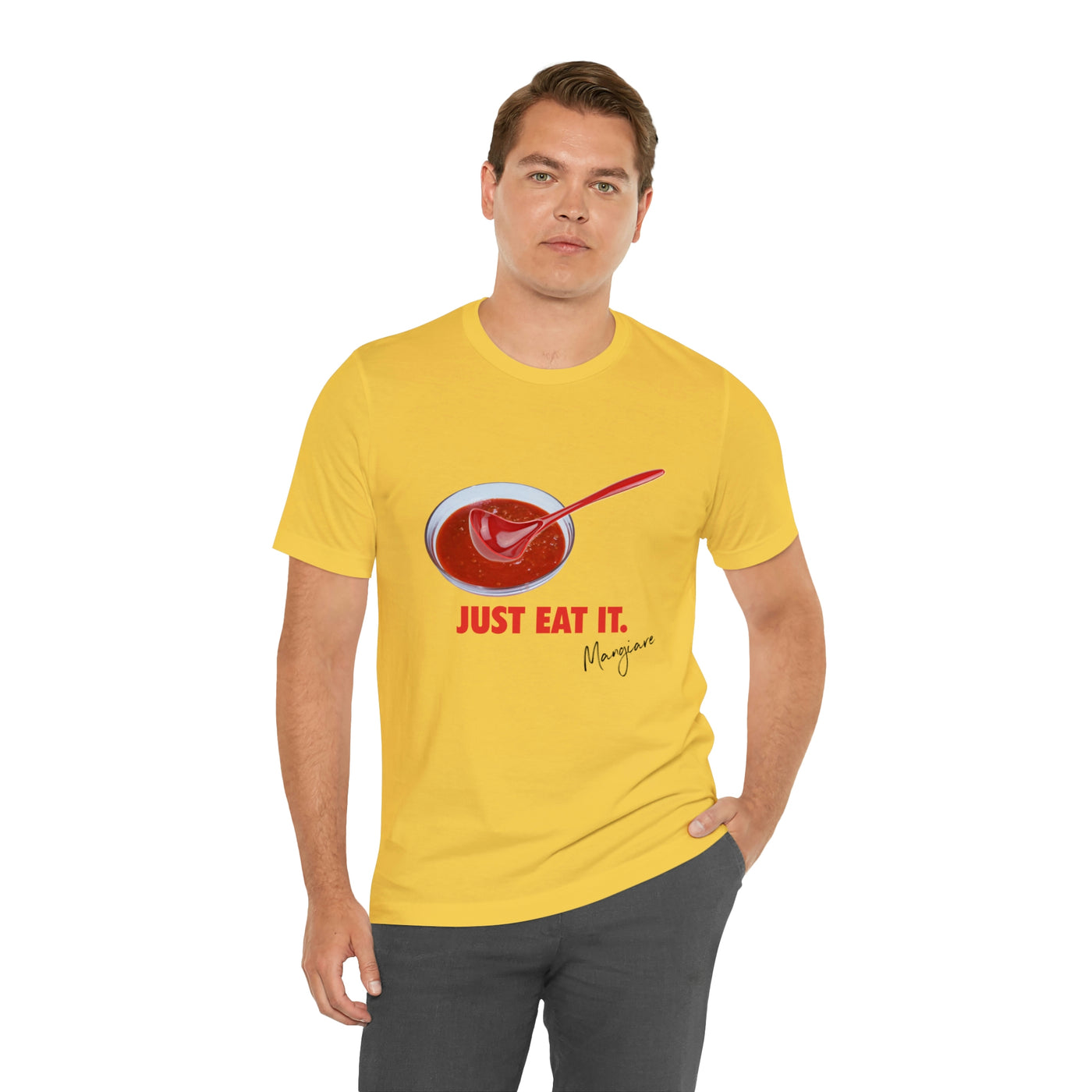 Just Eat It Italian theme T shirt