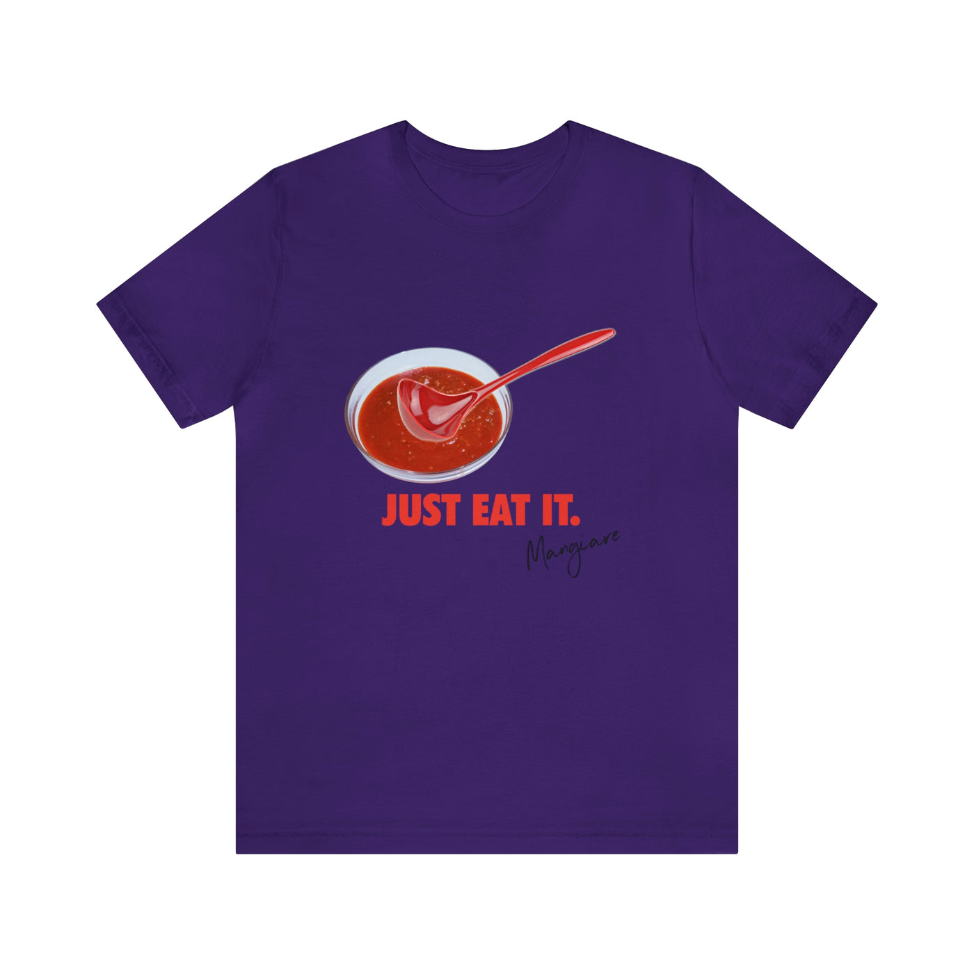 Just Eat It Italian theme T shirt